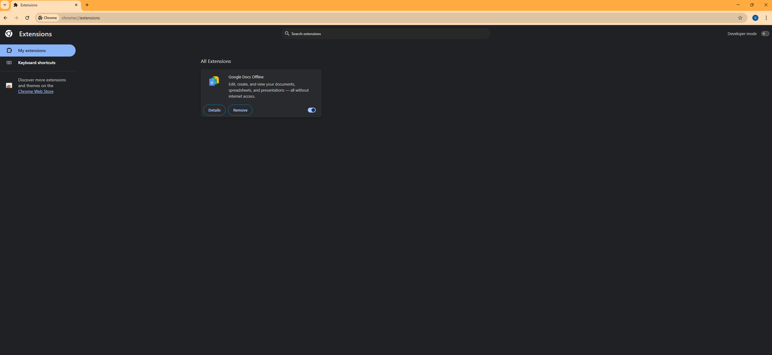 Hướng dẫn bước 3: Truy cập chrome://extensions